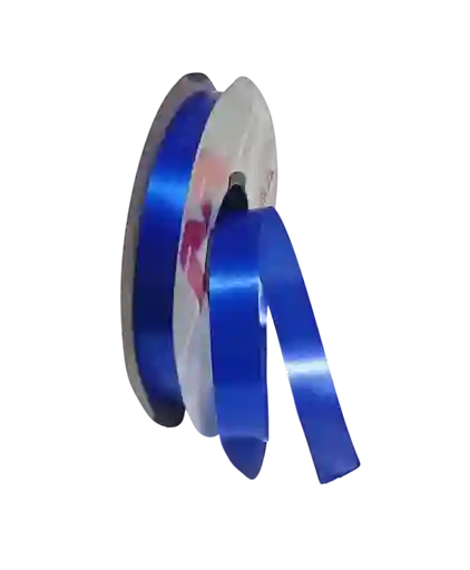 Cinta Liston De Papel Azul Rey 1,5cm X 50yrd