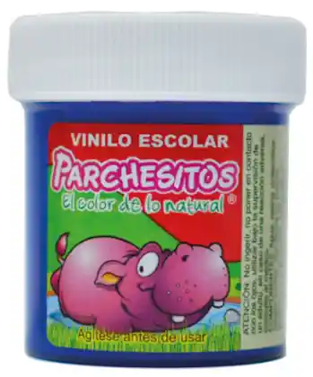 Vinilo Escolar Azul 40 G Parchesitos