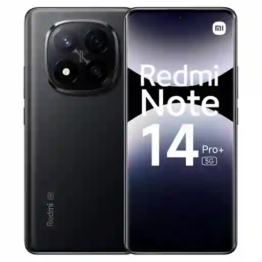 Celular Xiaomi Redmi Note 14 Pro Plus 5g 256gb 8ram 200mp Negro