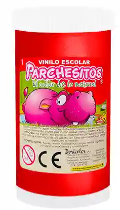 Vinilo Escolar Rojo 150 G Parchesitos