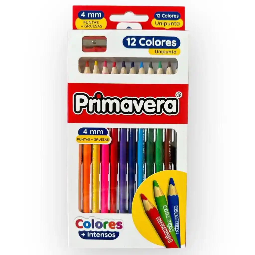 Color Colores Primavera Unipunta Caja X12 Unidades