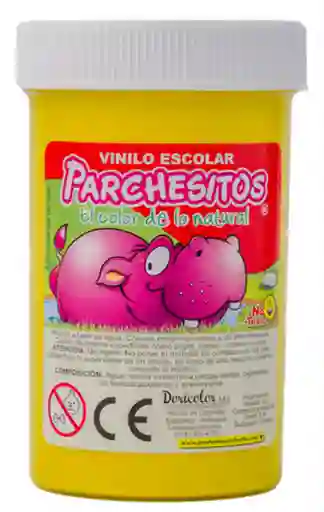Vinilo Escolar Amarillo 150 G Parchesitos