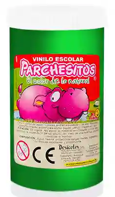Vinilo Escolar Verde 150 G Parchesitos