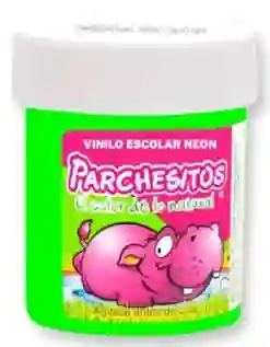 Vinilo Escolar Verde Neón 40 G Parchesitos