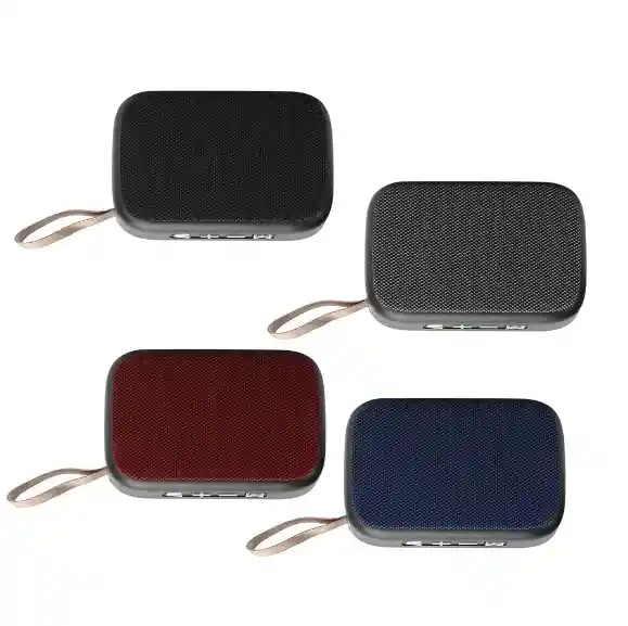 Parlante De Bluetooth D2146-a Rojo