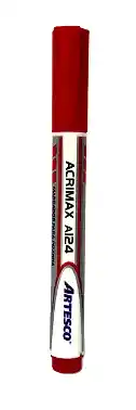 Marcador Rojo Borrable Artesco
