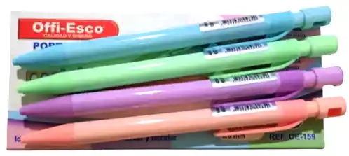 Portaminas 2mm Oe-159 Pastel Offiesco