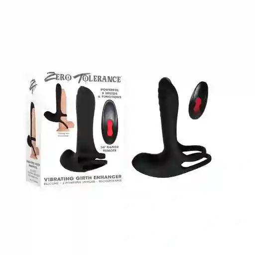 Anillo Vibrador A Control Remoto Zero Tolerance