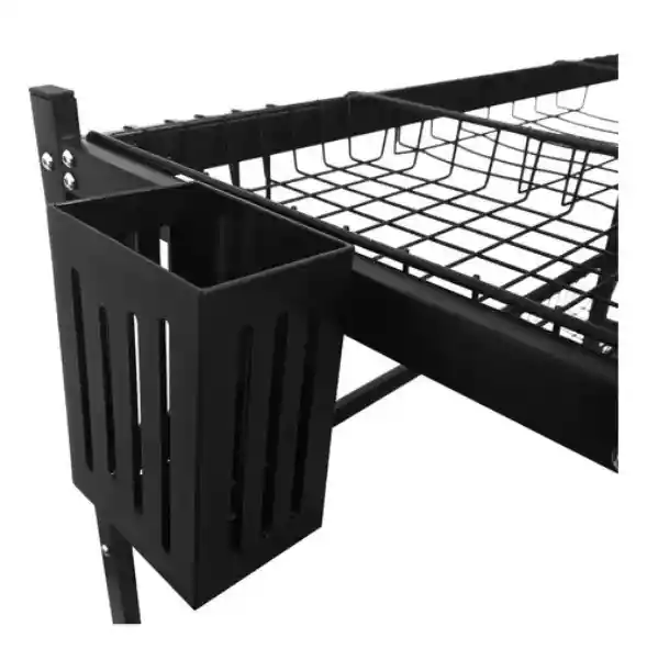 Set De Organizadores: Escurridor De Platos Y Almacenador Para Baño