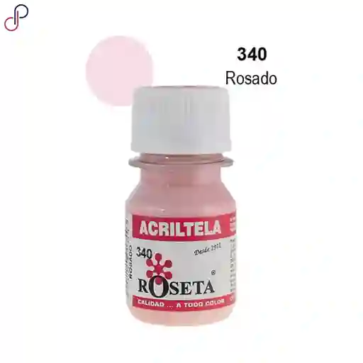 Pintura Para Tela Acritela Roseta 30cc Rosado