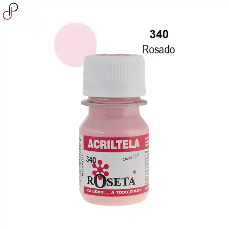 Pintura Para Tela Acritela Roseta 30cc Rosado