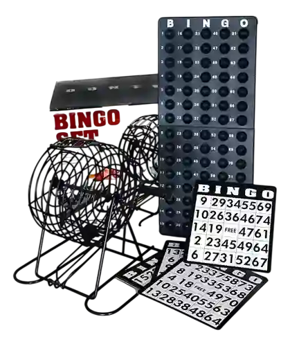 Juego De Mesa Bingo Metalico