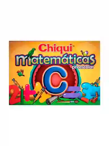 Cartilla Libro Chiqui Matematicas C Preescolar