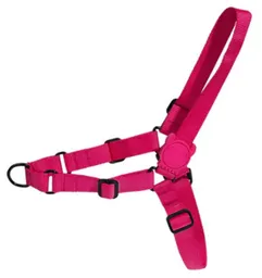 Zee Dog Pink Led Soft-walk Harness Large