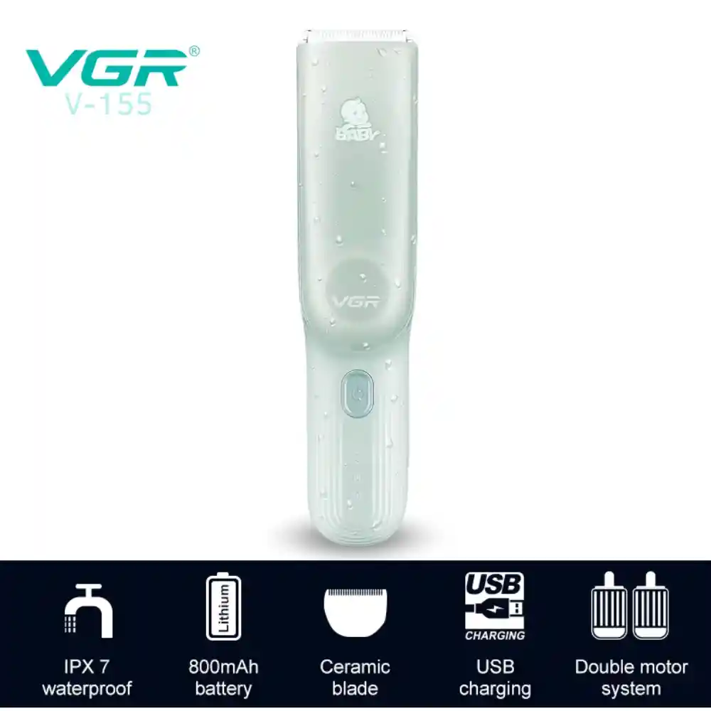 Máquina Cortar Pelo Bebe Vgr V-155 Hair Clipper