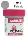Pintura Para Tela Acritela Roseta 30cc Plateado
