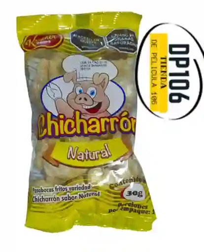 Chicharron Natural Krumer 30 Gramos