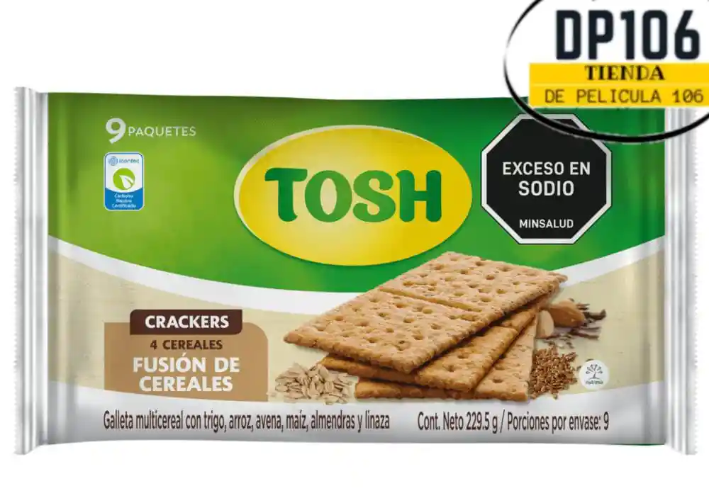 Galletas Tosh Fusion Cereales