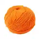 Hilo Lana Naranja Ovillo Crochet 50 Gr