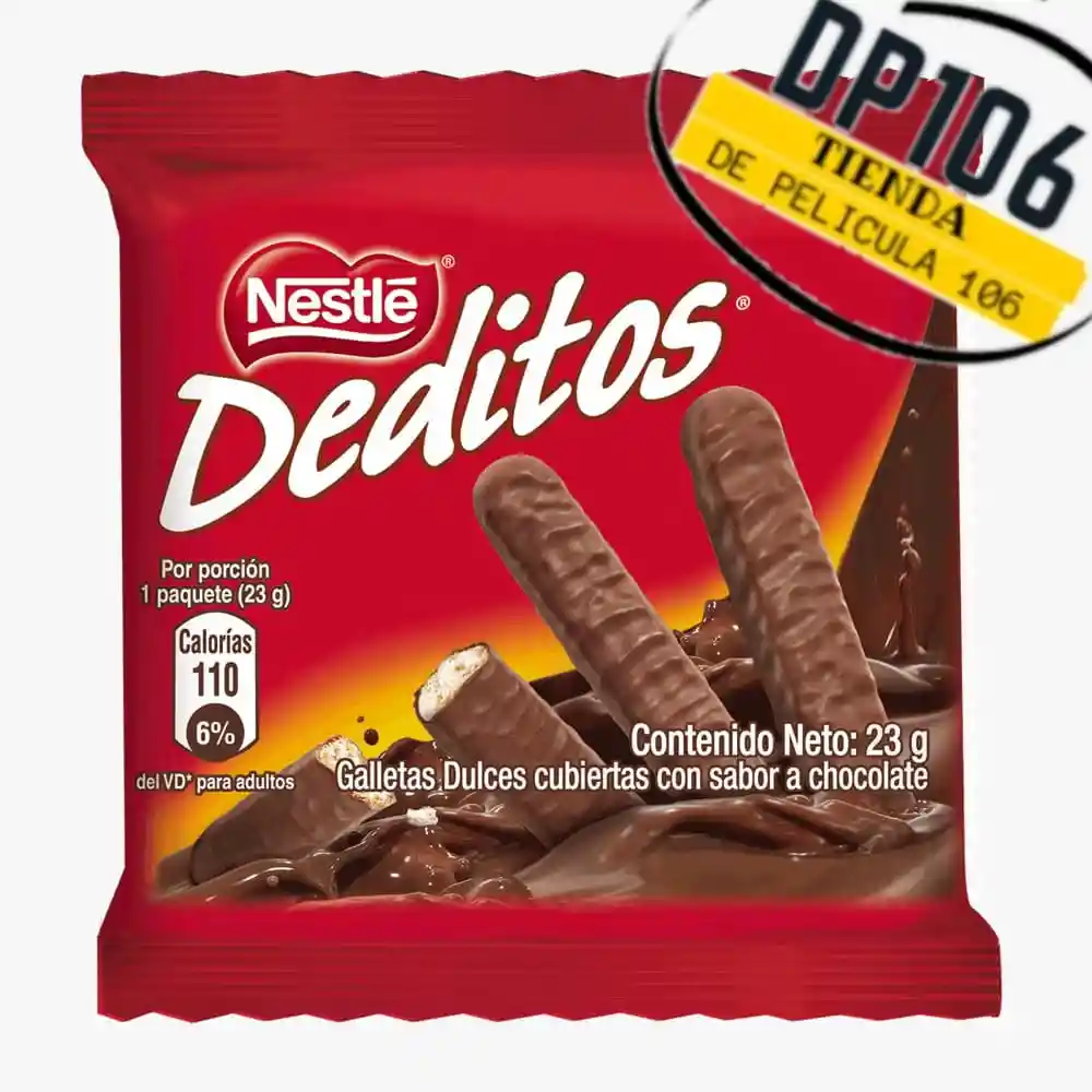 Deditos Nestle Galletas Cubiertas