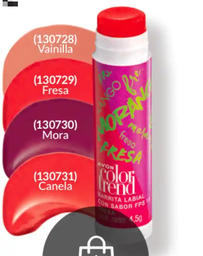 Labial Hidratante Con Aroma Fresa