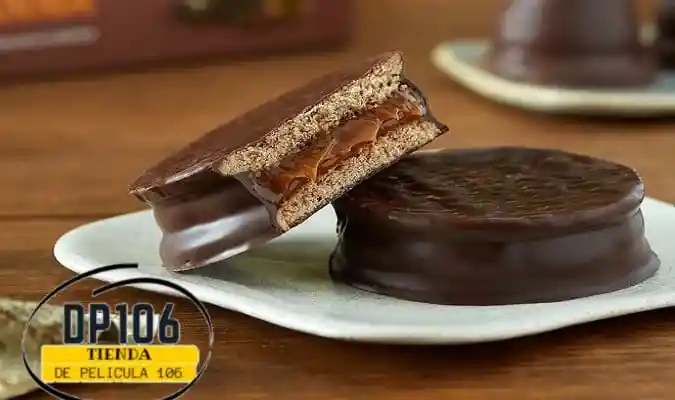 Alfajor Con Cobertura De Chocolate Del Cerro