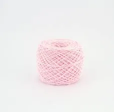 Hilo Lana Rosa Pastel Ovillo Crochet 50 Gr