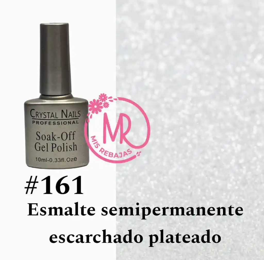 Esmalte Semipermanente Crystal Nails #161.