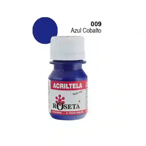 Pintura Para Tela Acritela Roseta 30cc Azul Cobalto