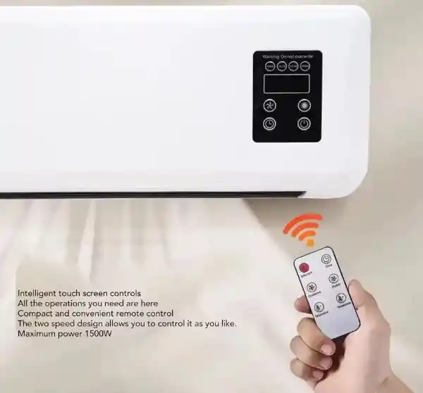 Ventilador Para Pared Frío Y Calor