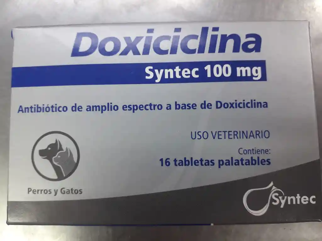 Antibiotico Doxiciclina Para Mascotas Doxiciclina 100 Mg Para Gatos Y Perros
