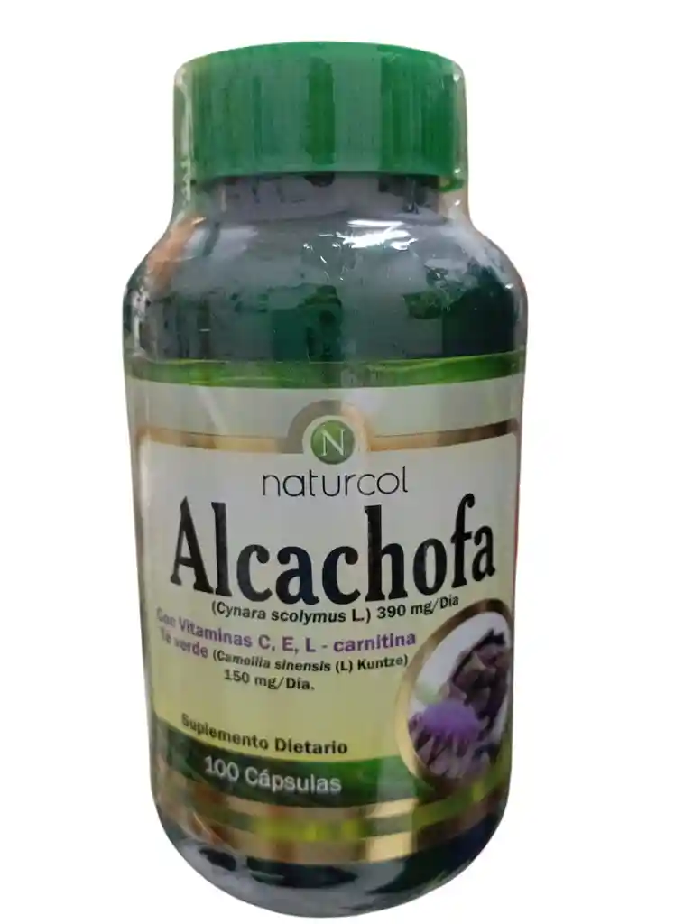 Alcachofa Compuesta X 100 Capsulas Naturcol