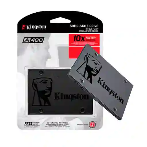 Kingston A400 480gb 2,5 Ssd Sata Iii Sa400s37/480g