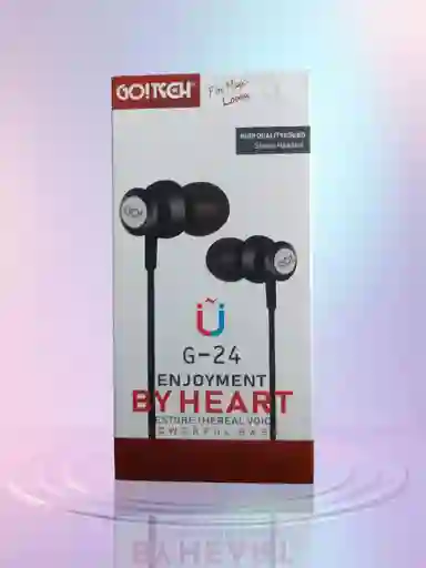 Audífonos /auriculares Manos Libres Go! Tech G-24
