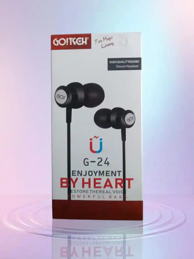 Audífonos /auriculares Manos Libres Go! Tech G-24