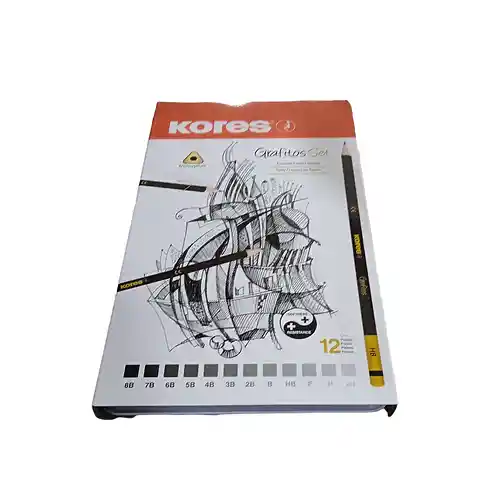 Set Lapices Graduado Estuche Metalico