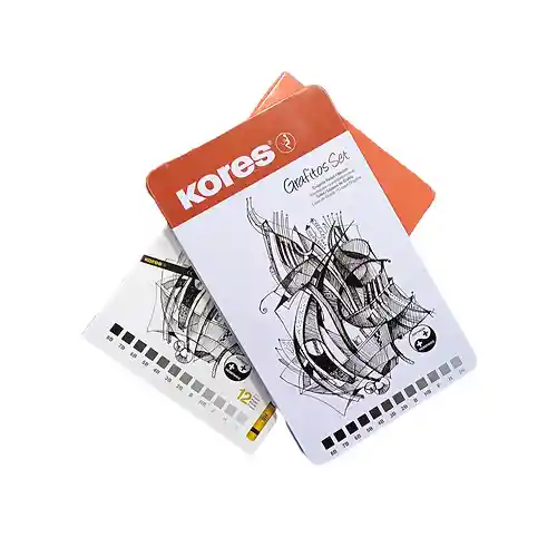 Set Lapices Graduado Estuche Metalico