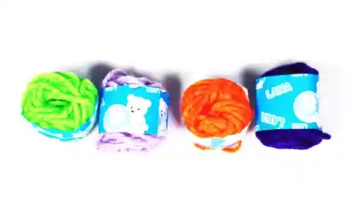 Rollo Lana Escolar Mocca Economica Pequeña