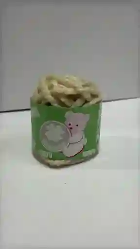 Rollo Lana Escolar Mocca Economica Pequeña