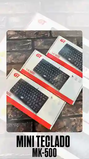 Teclado Mini Alambrico Usb Gt Mk500