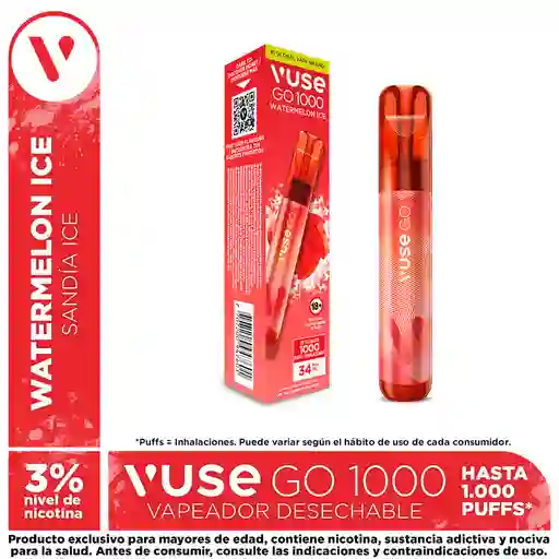 Vuse Go 1000 - Watermelon Ice