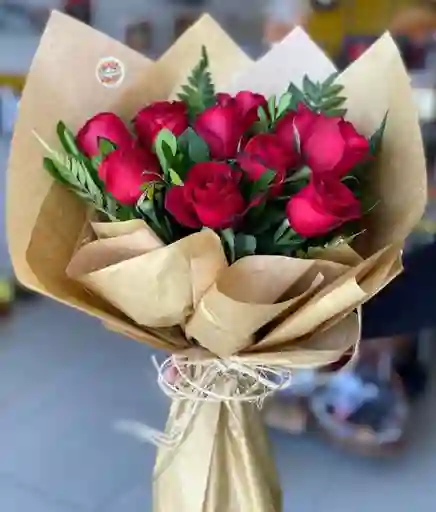 Bouquet Rosas Del Corazón