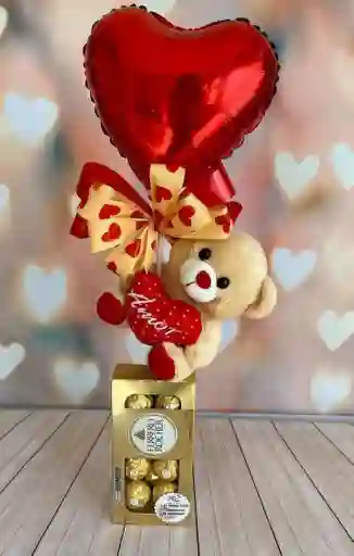 Globo, Peluche, Chocolates