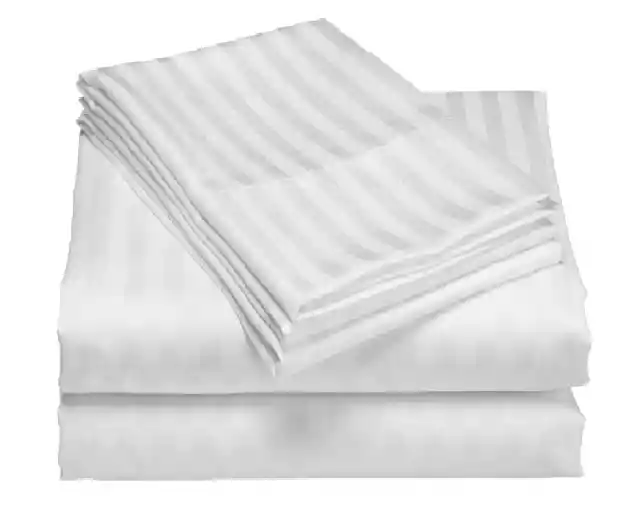 Juego De Sábanas Para Cama Queen Confort Y Suavidad Color Blanco