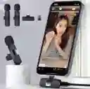 Microfono Inalambrico 2 En 1 Tipo C Y Iphone Lightning K9
