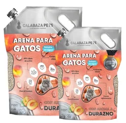 Arena Bentonita Soluble En Agua Durazno 10kg