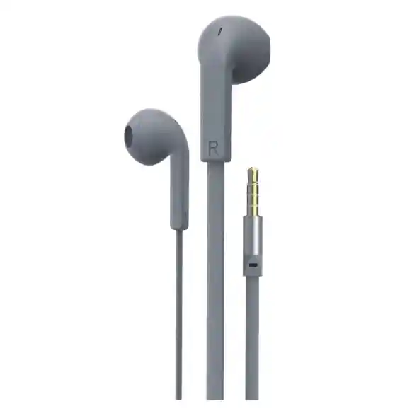 Audífonos De Cable Harvic Eh-521-d Gris