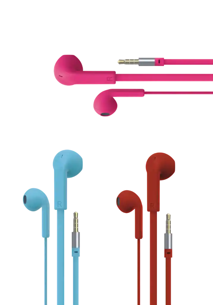 Audífonos De Cable Harvic Eh-521-d Azul