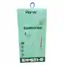 Audífonos De Cable Harvic Eh-521-d Verde