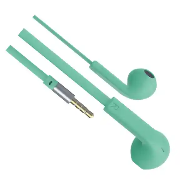 Audífonos De Cable Harvic Eh-521-d Verde